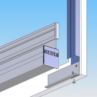 Lux-Line installation on or in the frame rear side riveted Lux-Line installation on or in the frame rear side riveted