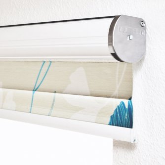 Trend Line electrical roller blind with print, installation on the wall Trend Line electrical roller blind with print, installation on the wall