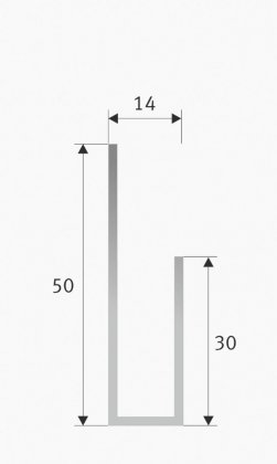 Seitenführung U30-50 für Rollos Seitenführung U30-50 für Rollos