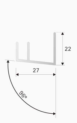 Side guides DF1 for Velux roof windows Side guides DF1 for Velux roof windows