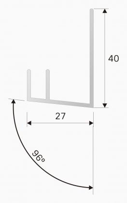 Side guides DF2 for Velux roof windows Side guides DF2 for Velux roof windows