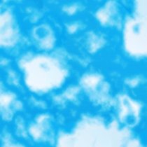 Dekor für Folien-Rollo Multifilm Blue sky 120