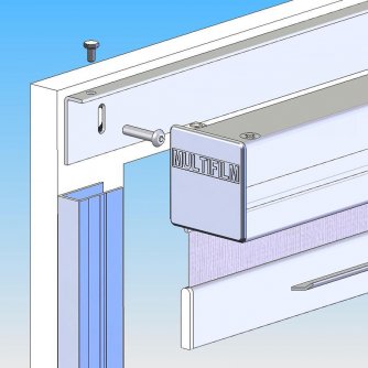 Classic-Line screw-fitting on or into the frame 