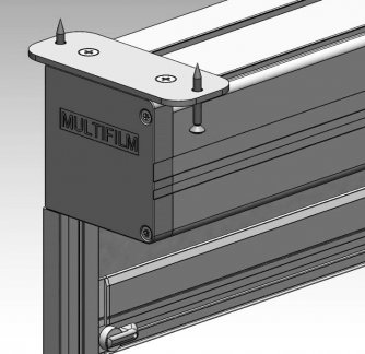 Blende F1 mittels Platten nach oben
