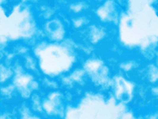 Dekor für Folien-Rollo Multifilm Blue sky 120