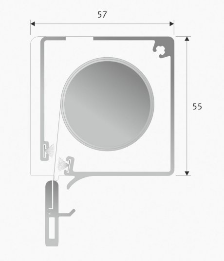 Classic-Line Rollo Blende C2