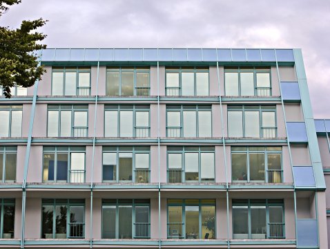 Plissee-Rollos Multiwave Außenansicht Multifilm Compact-Line