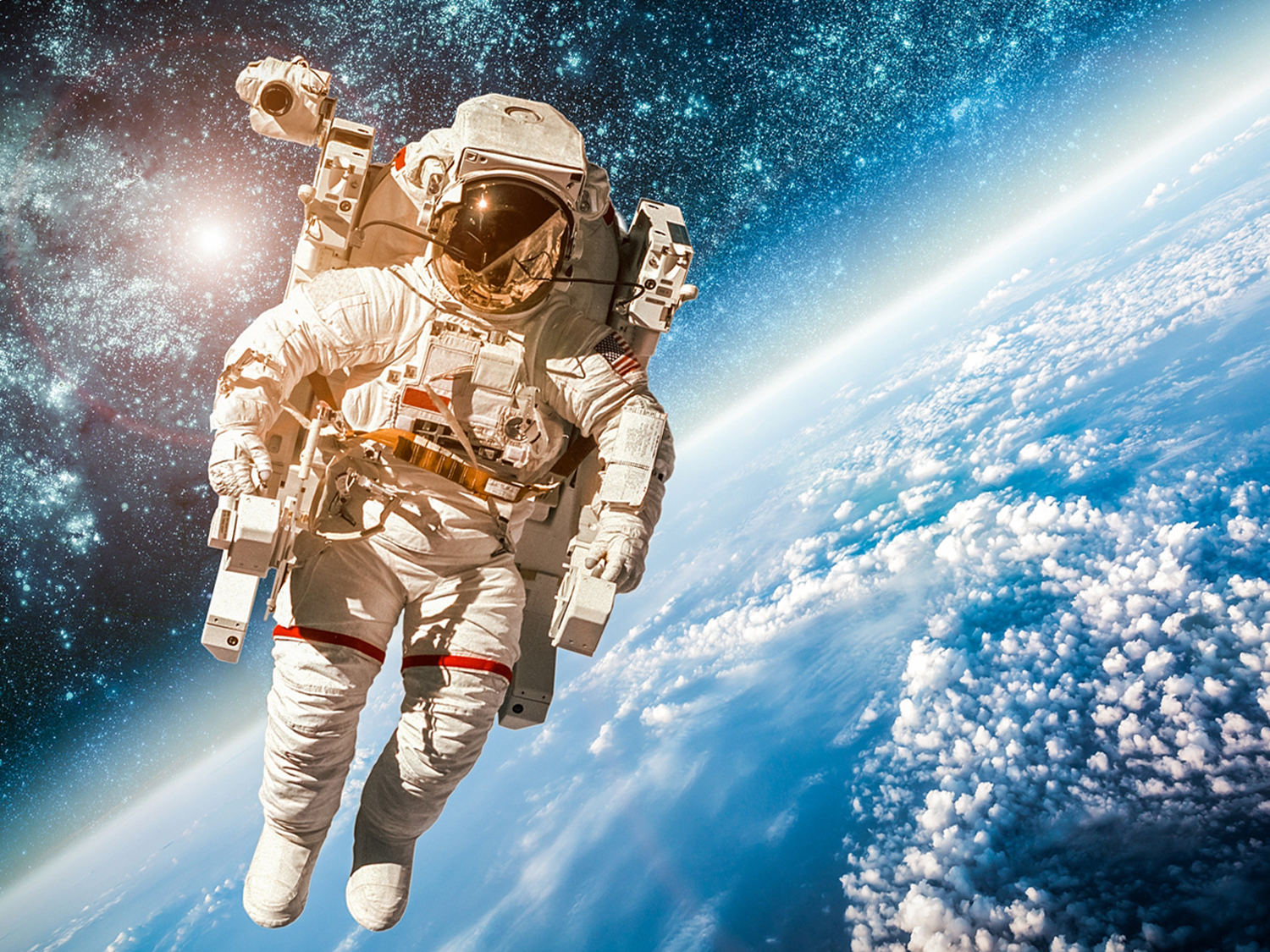 Metallbedampfte Materialien bieten thermischen Schutz im Weltall 